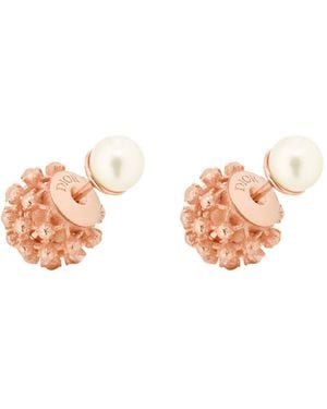 Dior Christian Embellished Earrings - Pink