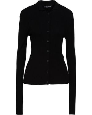 Dolce & Gabbana Solid Color Shirts Blouses - Black