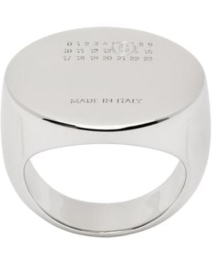 ダブルリング シルバー ☆ MM6 Maison Martin Margiela MM6 MAISON MARGIELA SILVER TONE DOUBLE RING SET 