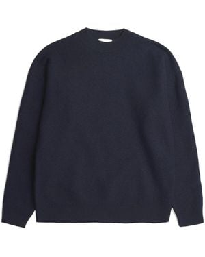 Norse Projects Wool Crew Neck Jumper - Blue