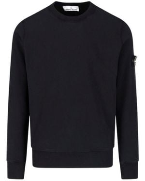 Stone Island Long-Sleeved Sweatshirt - Blue