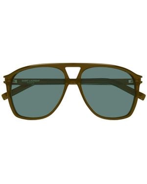 Saint Laurent Full-Frame Sunglasses - Green