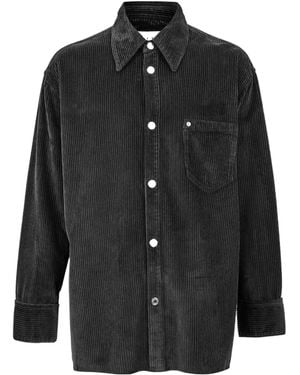 Ami Paris Loose Overshirt - Black