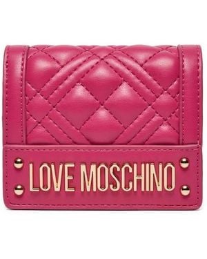 【関税&送料込】Love Moschino Wallets Pink Pink Moschino Wallets: Shop up to −65% | Stylight