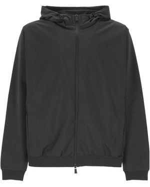 Herno Hooded Jacket - Black