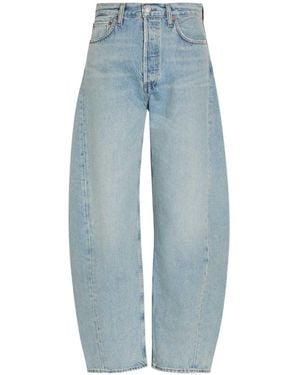 Agolde Barrel-Leg Jeans - Blue