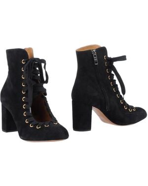 Chloé Solid Leather Shoes - Black