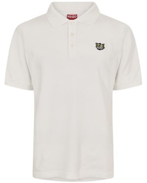 KENZO Knzo Wild Tiger Polo Sn62 - White