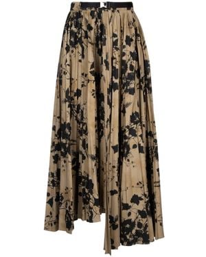 Dior Pleated Skirt - Multicolour