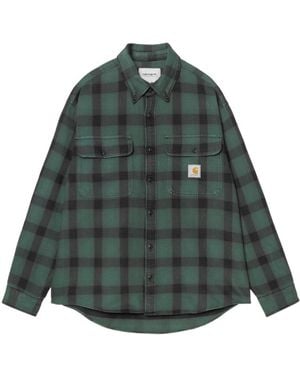 Carhartt L/ Edmands Shirt - Green