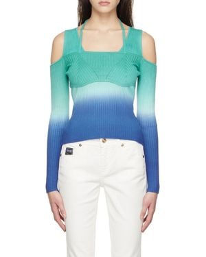 Versace Jeans Couture Logo Sweater - Blue