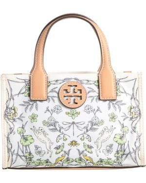 Tory Burch Floral Pattern Handbag - White