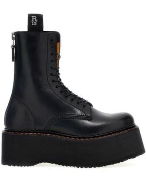 R13 X-Stack' Boots - Black