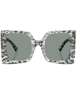 Dolce & Gabbana Eyewear Square Frame Sunglasses - Gray