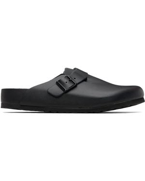 Birkenstock Regular Boston Slip-On Loafers - Black