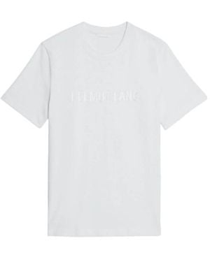 Helmut Lang Item O-Neck Short-Sleeved T-Shirt - White