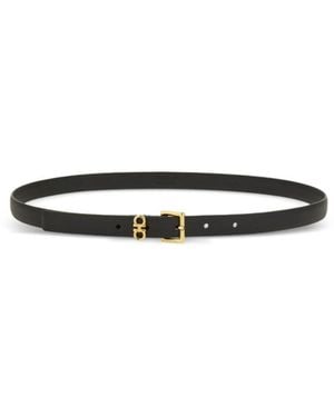Ferragamo Ferragamo Double Gancini Belt - White
