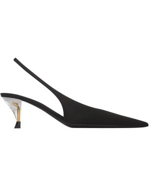 Saint Laurent Fanny Slingback Court Shoes - Multicolour