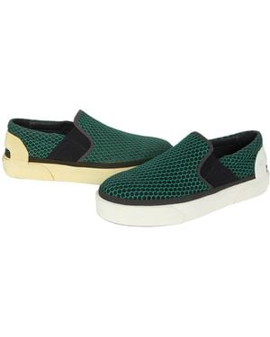 Lanvin Hive Mesh Slip-On - Green