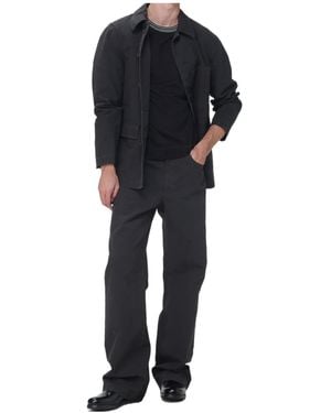 Dries Van Noten Long-Sleeved Button Jacket - Black