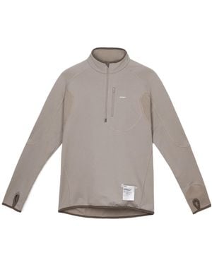 Satisfy Half-Zip Sweatshirt - Gray