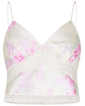 LoveShackFancy Sleeveless Camisole - Pink