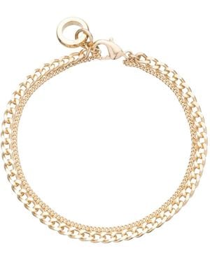 A.P.C. Double-Chain Bracelet - Metallic