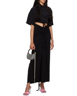 Christopher Esber Lapel Button Shirt - Black