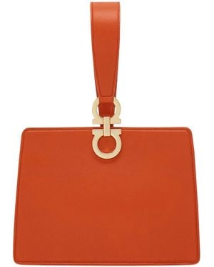 Ferragamo Mini Clutch - Orange