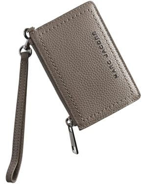 Marc Jacobs Groove Top Zip Wristlet - Gray