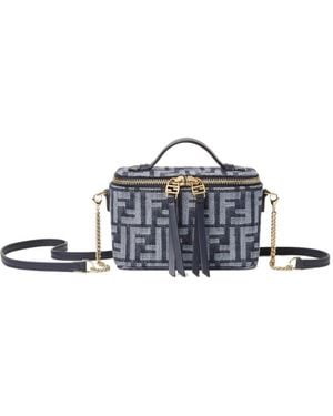 Fendi Vanity Ff Jacquard Mini Shoulder Bag - Multicolour