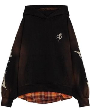 Barrow Graphic Patch Hoodie - Black