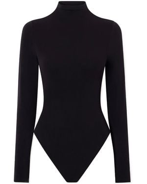 Wolford Stretch-Jersey Bodysuit - Blue