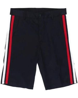 Paul & Shark Side Striped Shorts - Blue