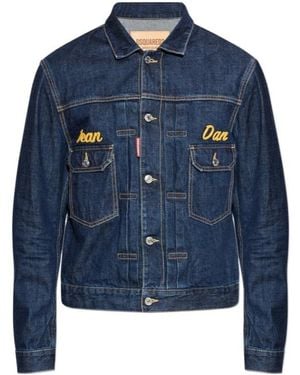 DSquared² Denim Jackets - Blue