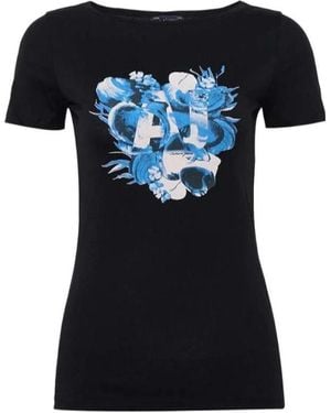 Armani Jeans Printed T-Shirt - Black