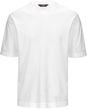 K-Way Combe Knit Pullover - White
