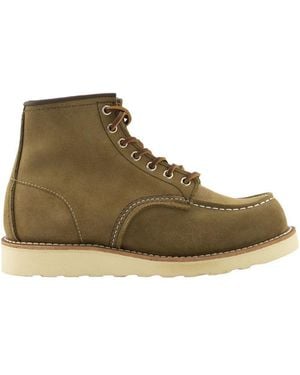 Red Wing Classic Moc Ankle Boots - Brown