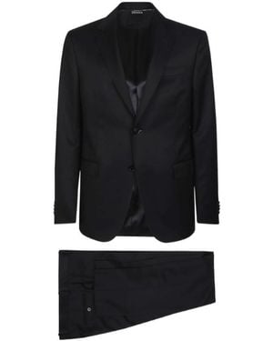 ZEGNA Two-Piece Tailored Suit - Black