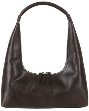 Marge Sherwood Zippered Shoulder Bag - Black
