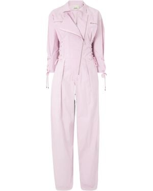 Isabel Marant Irianna Zipped Jumpsuit - Pink