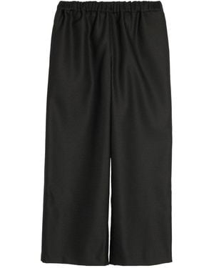 Comme des Garçons Elastic Waist Casual Trousers - Black
