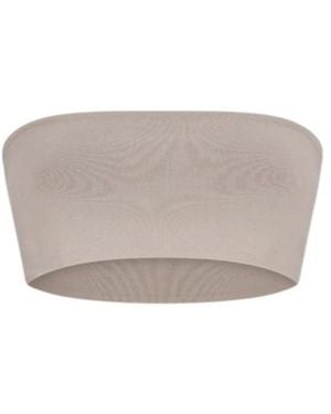 Max Mara Bandeau Bra - Gray