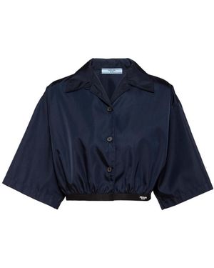 Prada Re-Nylon Shirt - Blue