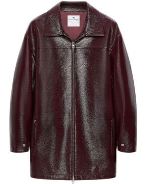 Courreges Courrèges Oversized Jacket - Purple