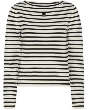 Celine Long-Sleeved Jumper - Black