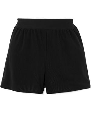 On Shoes Stretch-Mesh Shorts - Black