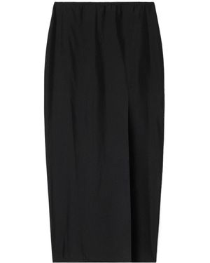 Filippa K Midi Slip Skirt - Black