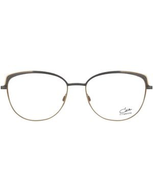Cazal Cat-Eye Glasses - Metallic