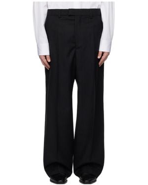 Vetements Pinstripe Pants - Black